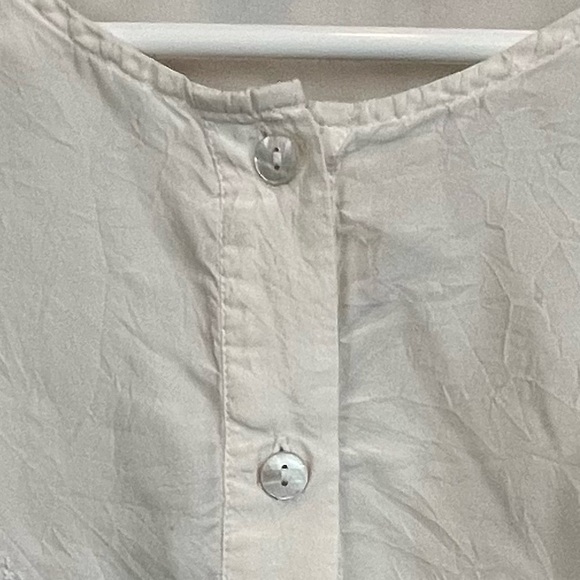 Vintage Victoria's Secret 100% Silk Ivory Embroidered Sz L Top Boho Romantic - Picture 11 of 16